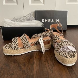Leopard Print Sandals